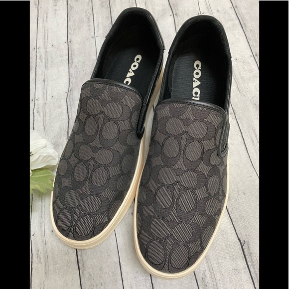 NEW COACH Slip On Skate Sneaker - Picture 2 of 12